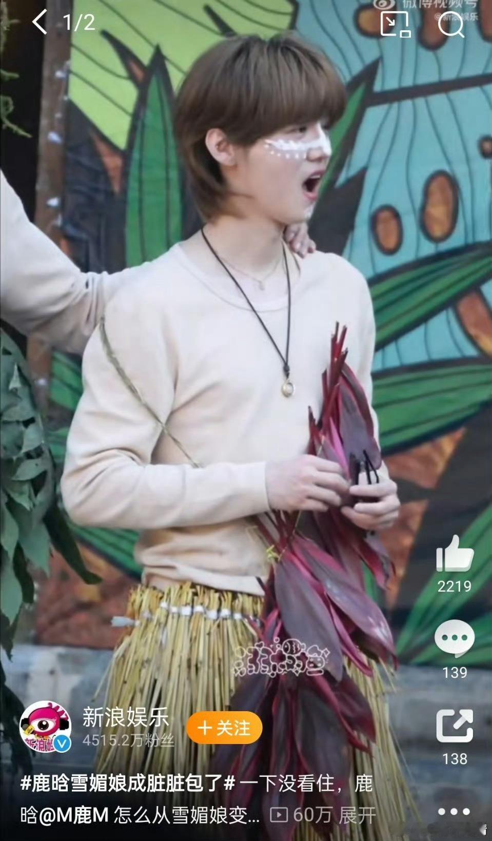 郑恺直接说那个女人是鹿晗