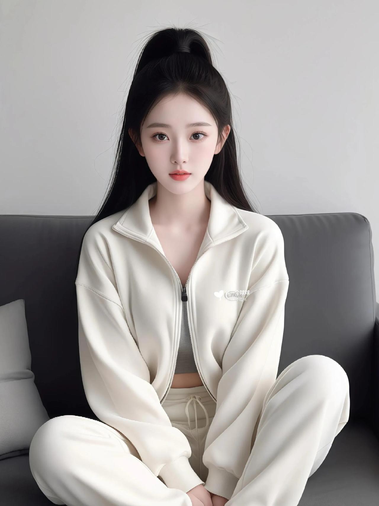 白衣翩翩舞#裤装轻拂风#靓妹倩影分享# 清纯灵动穿搭
