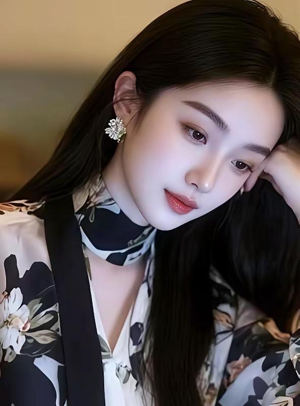 温柔优雅的花间少女，就像秋日暖阳下最美的诗。
演员盖玥希的最新写真，完美诠释了这