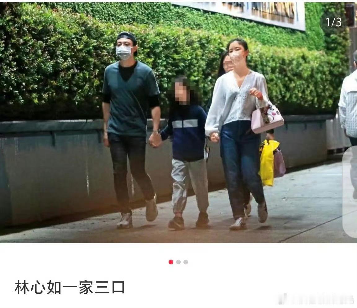 林心如霍建华带女儿看电影找男人就要找霍建华这样的老干部，老老实实的顾家庭霍建华｜