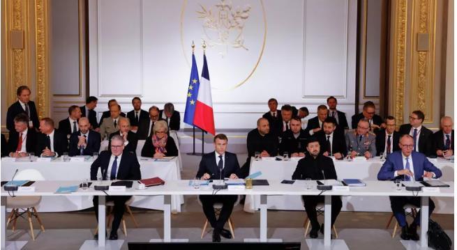 欧洲“志愿联盟”开大会，最后演变成相互指责，泽连斯基被浇了个透心凉！
   在巴