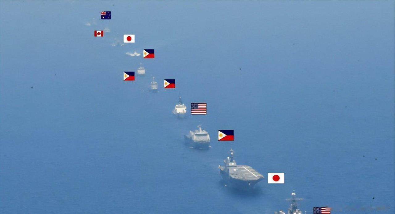 菲律​宾国防部​长近期​公然对华放出强硬狠​话，还拉来24国开​展联合军演摆出威