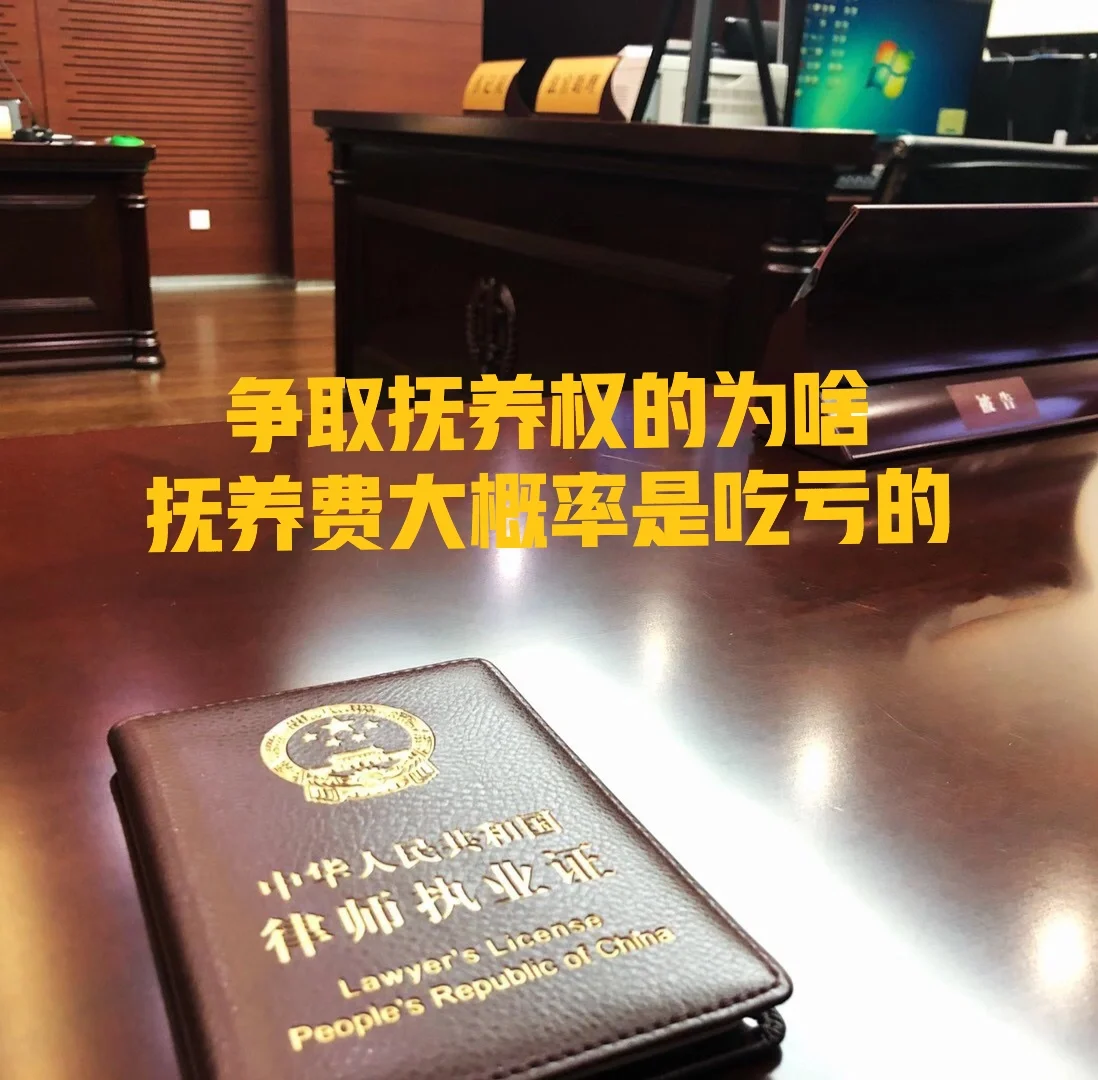 争取抚养权的，为啥抚养费大概率是吃亏的