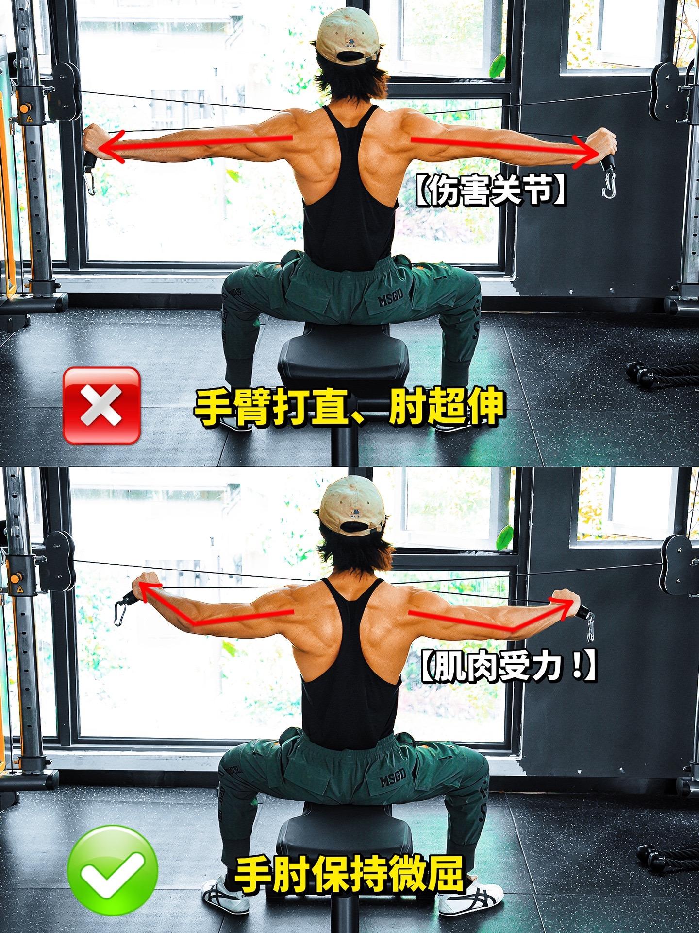 龙门架反向飞鸟动作详解！龙门架反向飞鸟没感觉？看看你都做对了嘛？