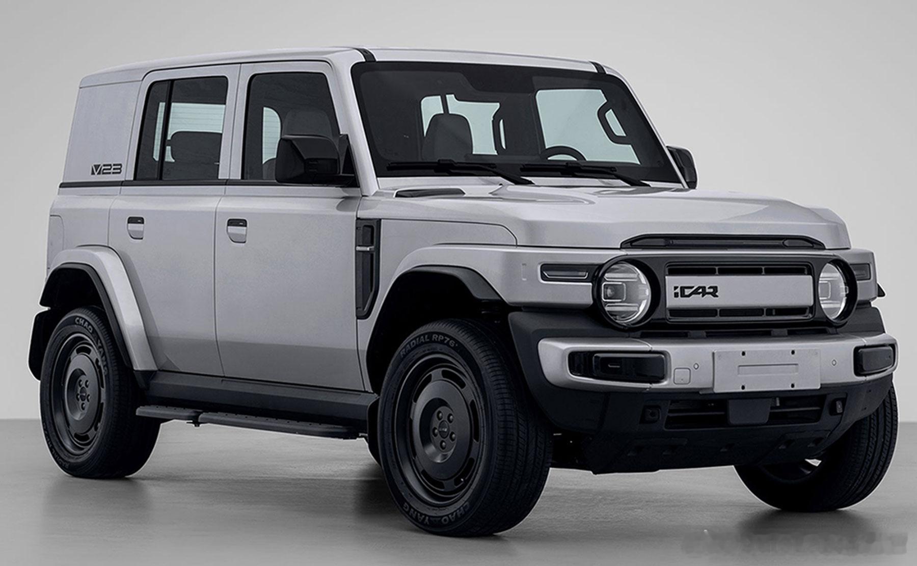 能换电的iCAR V23马上就要来了。这款V23的换电用的是宁德时代巧克力换电。