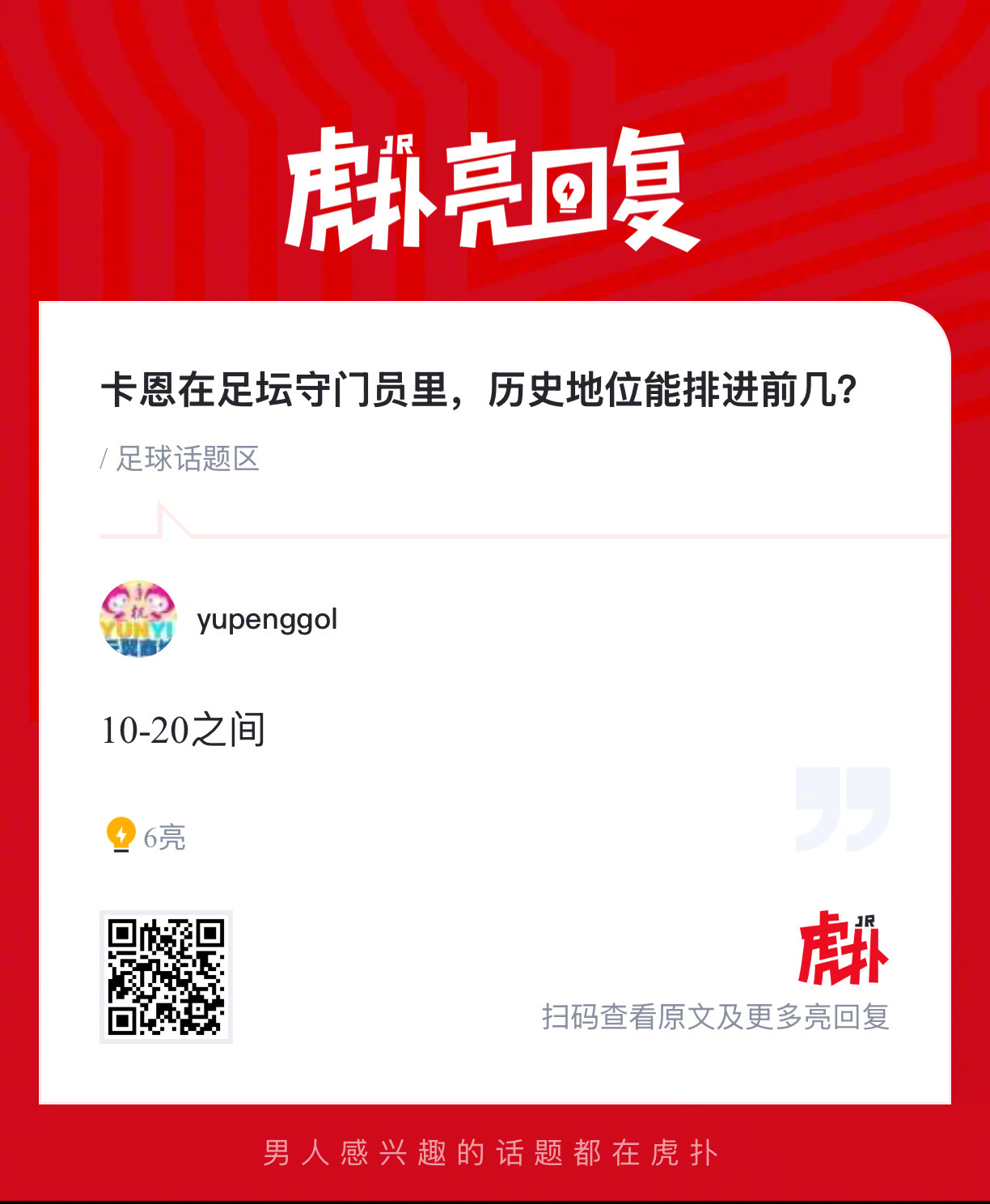 卡恩在足坛守门员里，历史地位能排进前几？ 