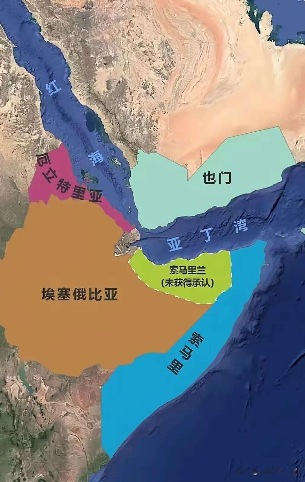 收拾完哈马斯，以色列腾出手来准备收拾胡塞了。第一步，正式承认索马里兰为独立主权国