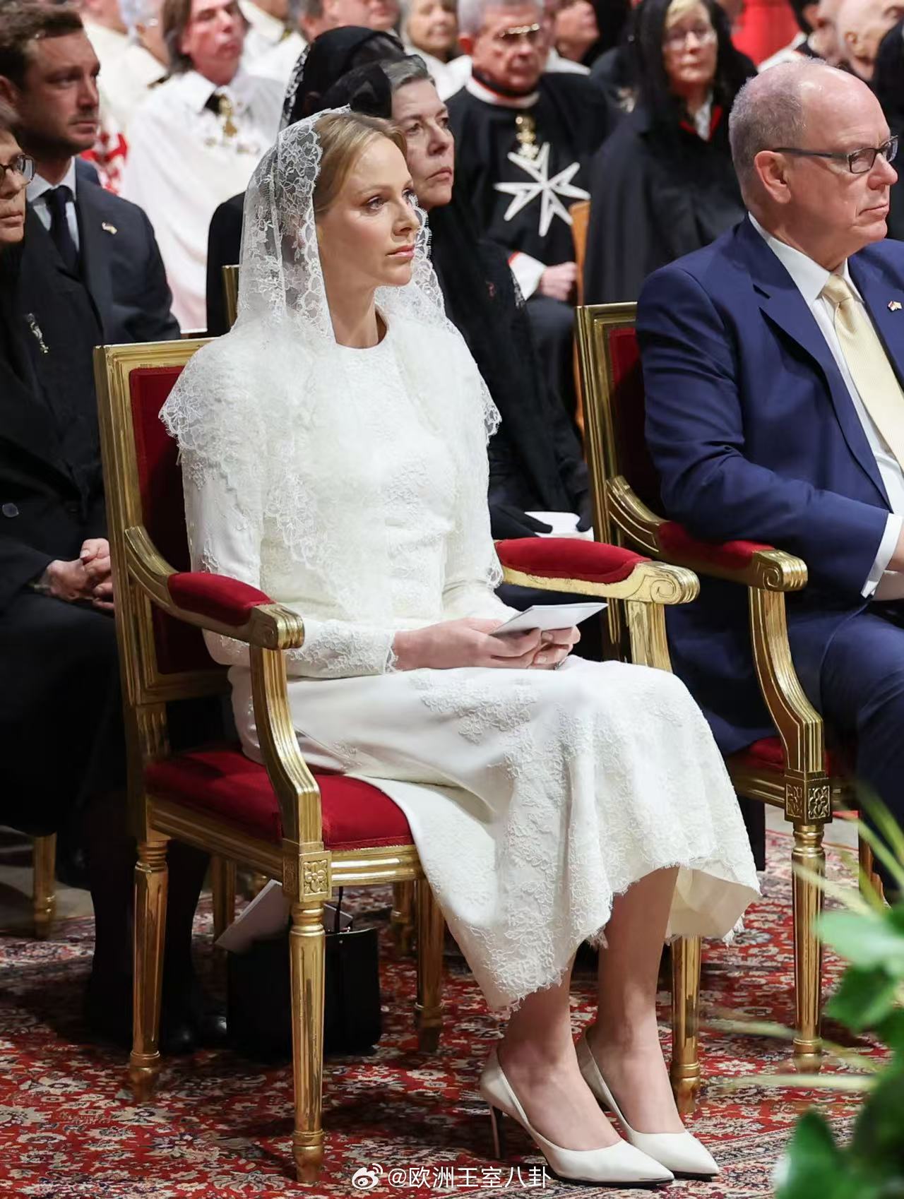 教皇访问摩纳哥补点图，排面和架势算拉满了 