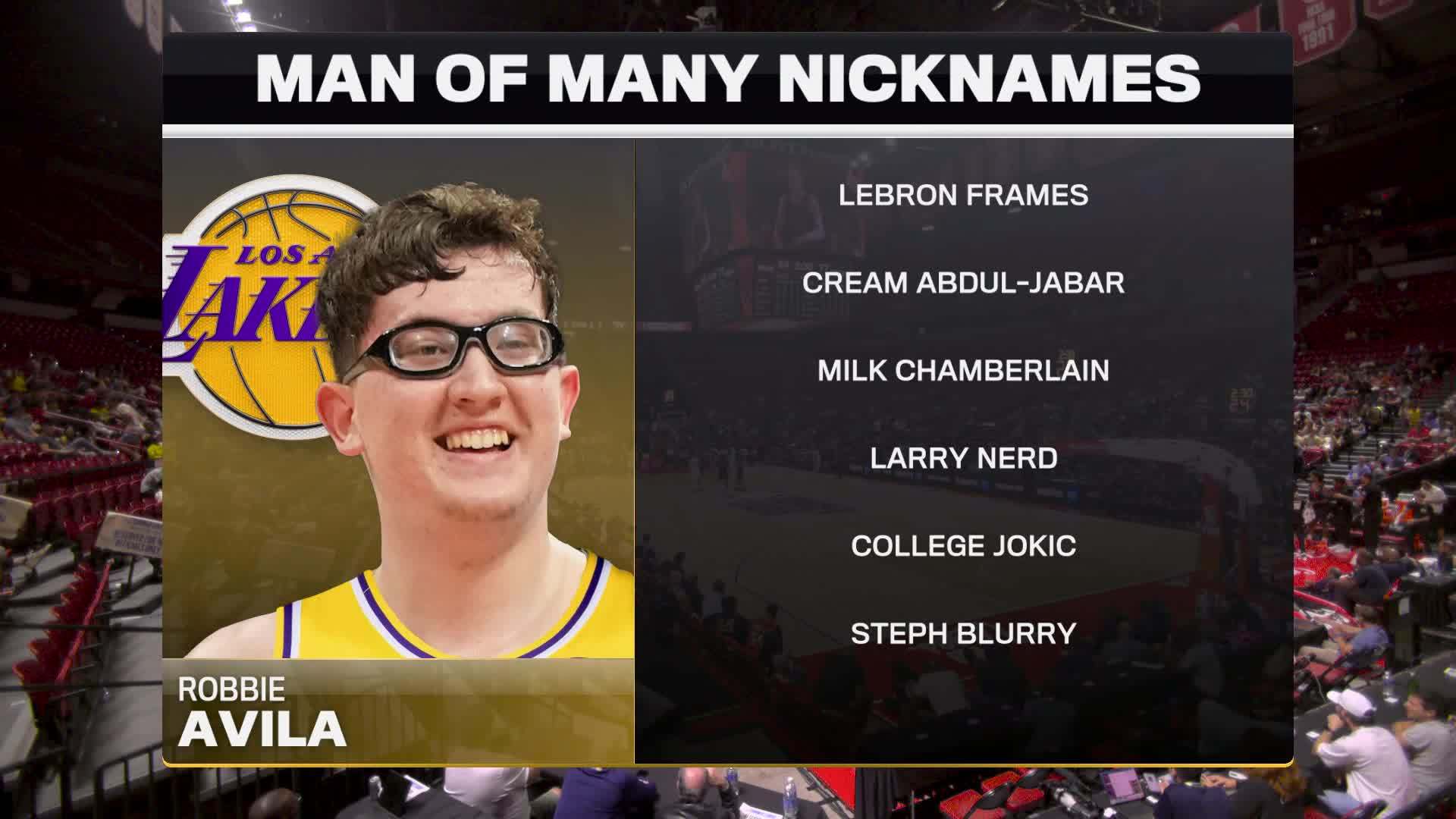 转播竟然列举了奶油贾巴尔的各种外号😆NBA夏季联赛快船vs湖人洛杉矶湖人