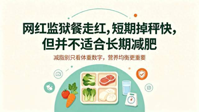 网红监狱餐走红，短期掉秤快，但并不适合长期减肥