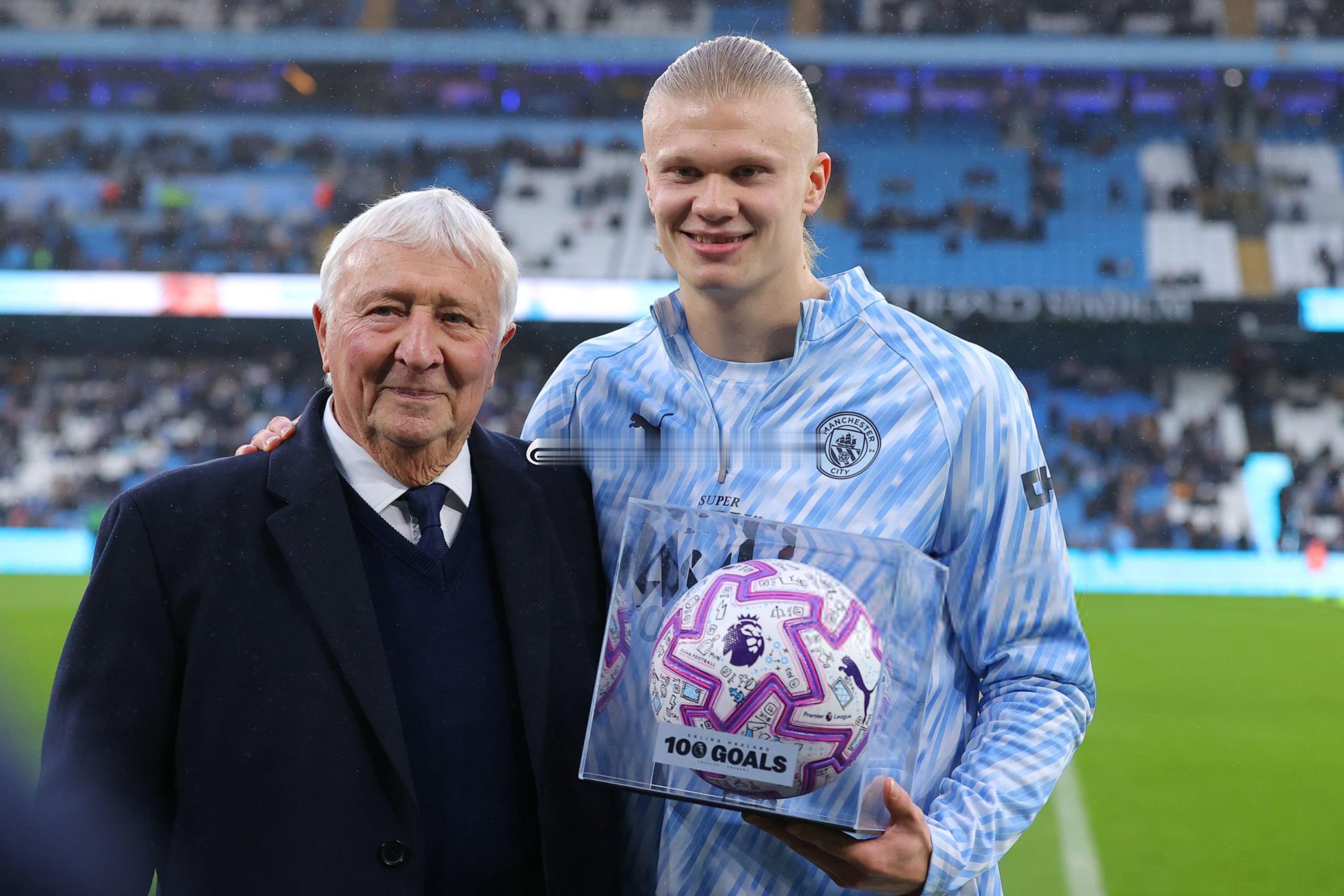 Erling Haaland & Mike Summerbee