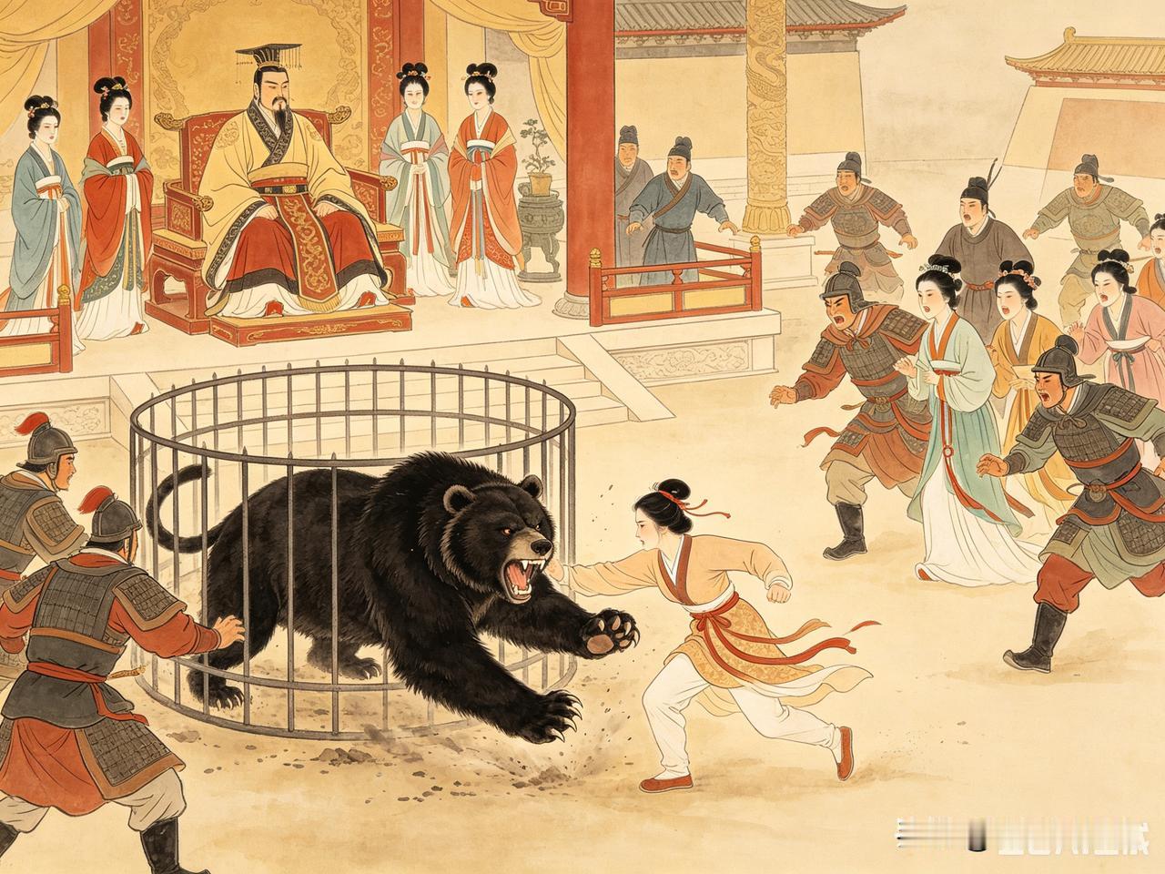为汉元帝挡熊的冯婕妤，后来为何自杀？

这位冯婕妤啊，本名冯媛，是汉元帝刘奭的一