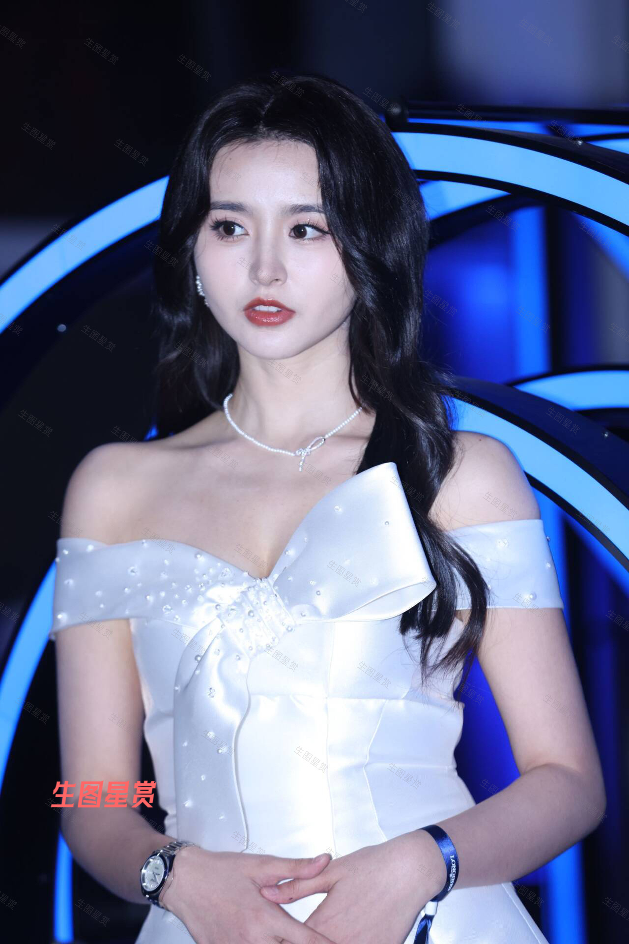 金子涵品牌活动，白月光连衣裙好公主👸🏻🤍 ​​​