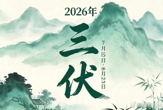 加长版三伏天要来了三伏天要来啦，无缝衔接台风明天7月15日正式开启，一共40天，