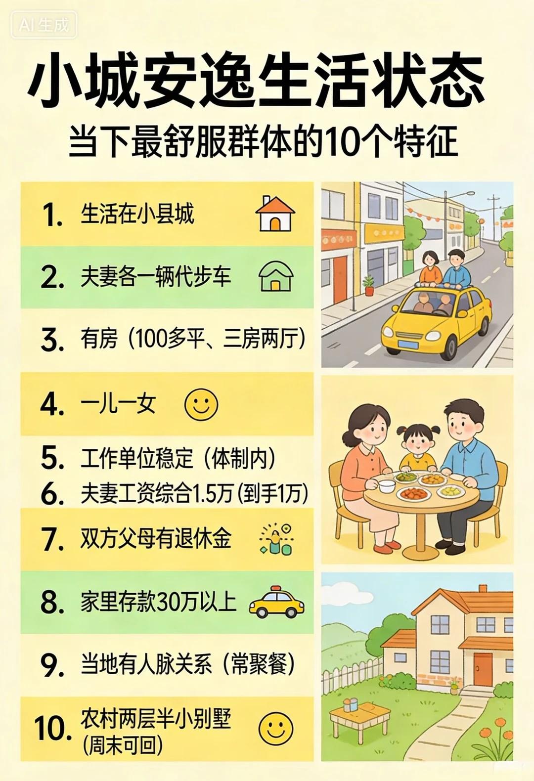 小城安逸的10个生活状态
慢生活指南 小县城的躺平生活 生活小目标 适合生活的城