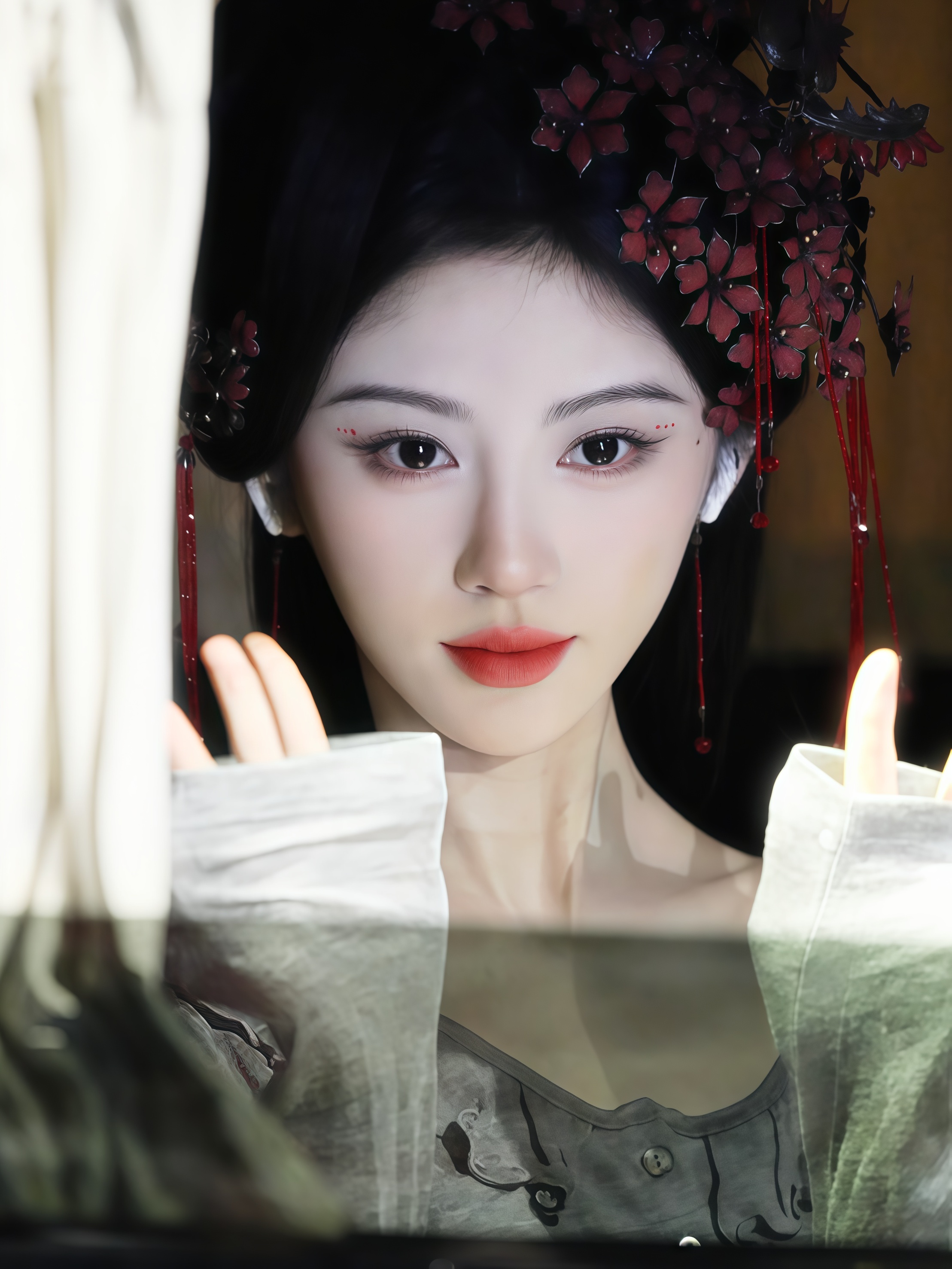 一个清冷一个明媚 