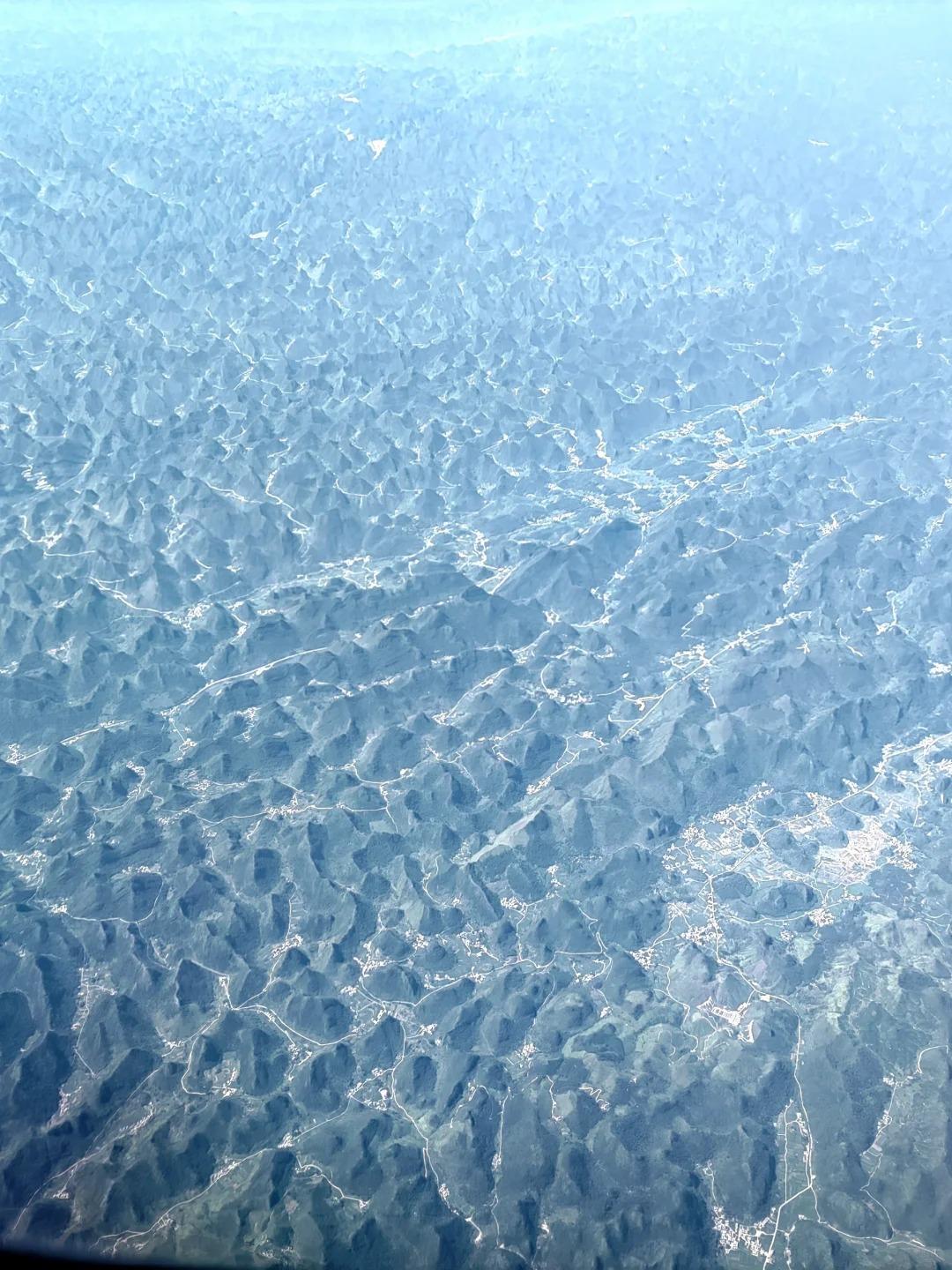 冷知识，十万大山是广西，贵州是百万大山，贵州的远古原来是一片大海。