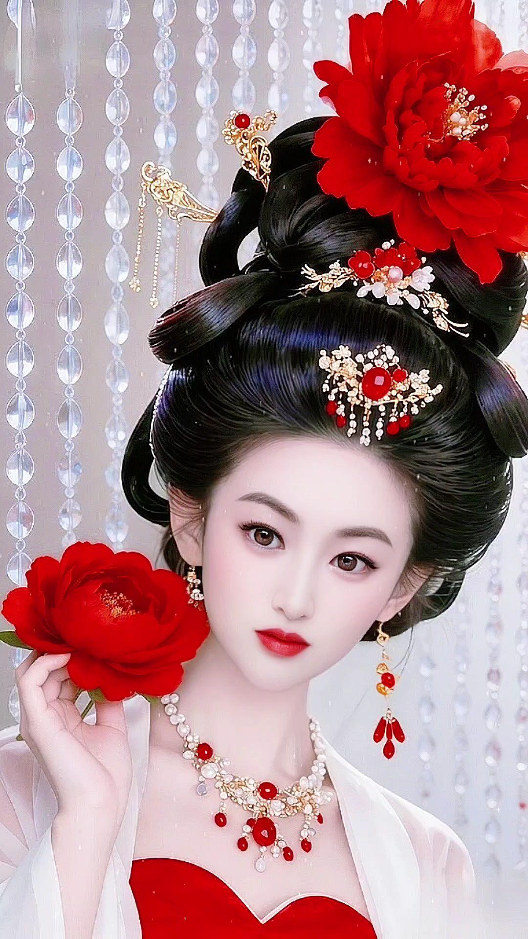 古典妆造 古风妆容有多美 唐妆雅韵 国风古韵 古装