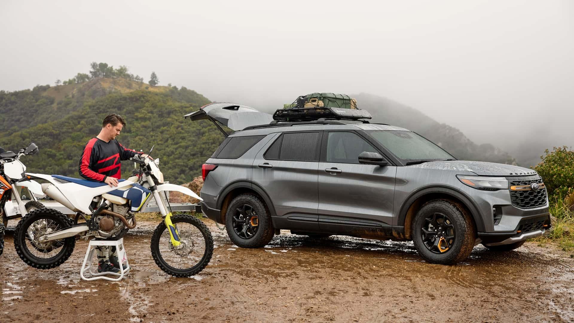 2026 Ford Explorer Tremor Front 3/4 ​​​