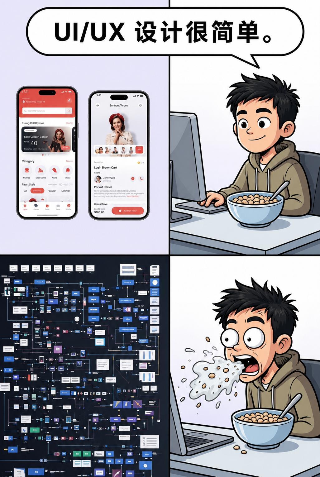 哈哈哈 好难  UI设计