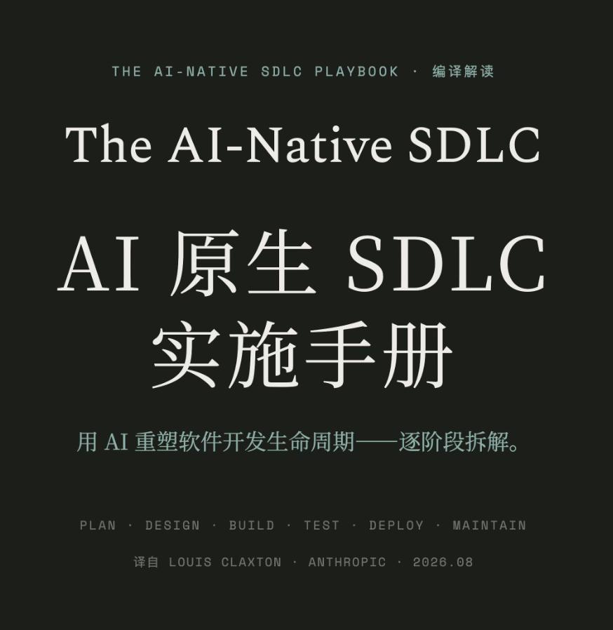 用 AI 重塑你的软件开发生命周期

Anthropic 发布的 AI 原生软件