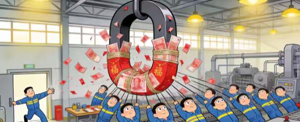 老板发钱频率太高，员工连假都不敢请：这到底是“神仙公司”还是新型内卷？
最近，河