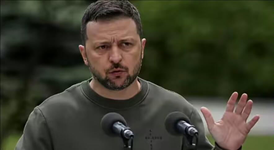 小泽总统在美乌柏林会谈的时候表示，乌克兰的愿望是加入北约，因为只有这样才会有真正