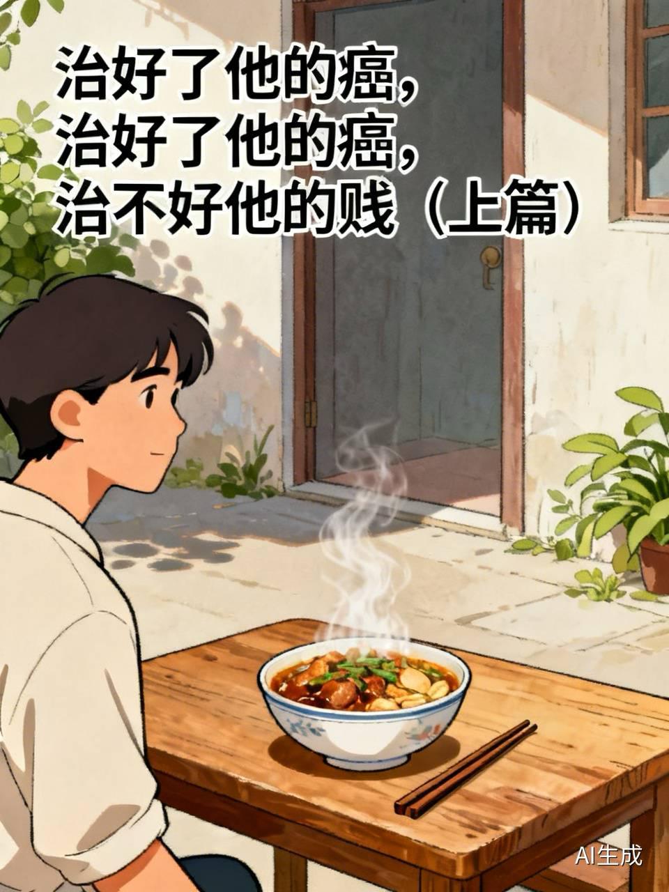 治好了他的癌，治不好他的贱（上篇）

“菜咸了。”

李建国把筷子往桌上一拍，汤
