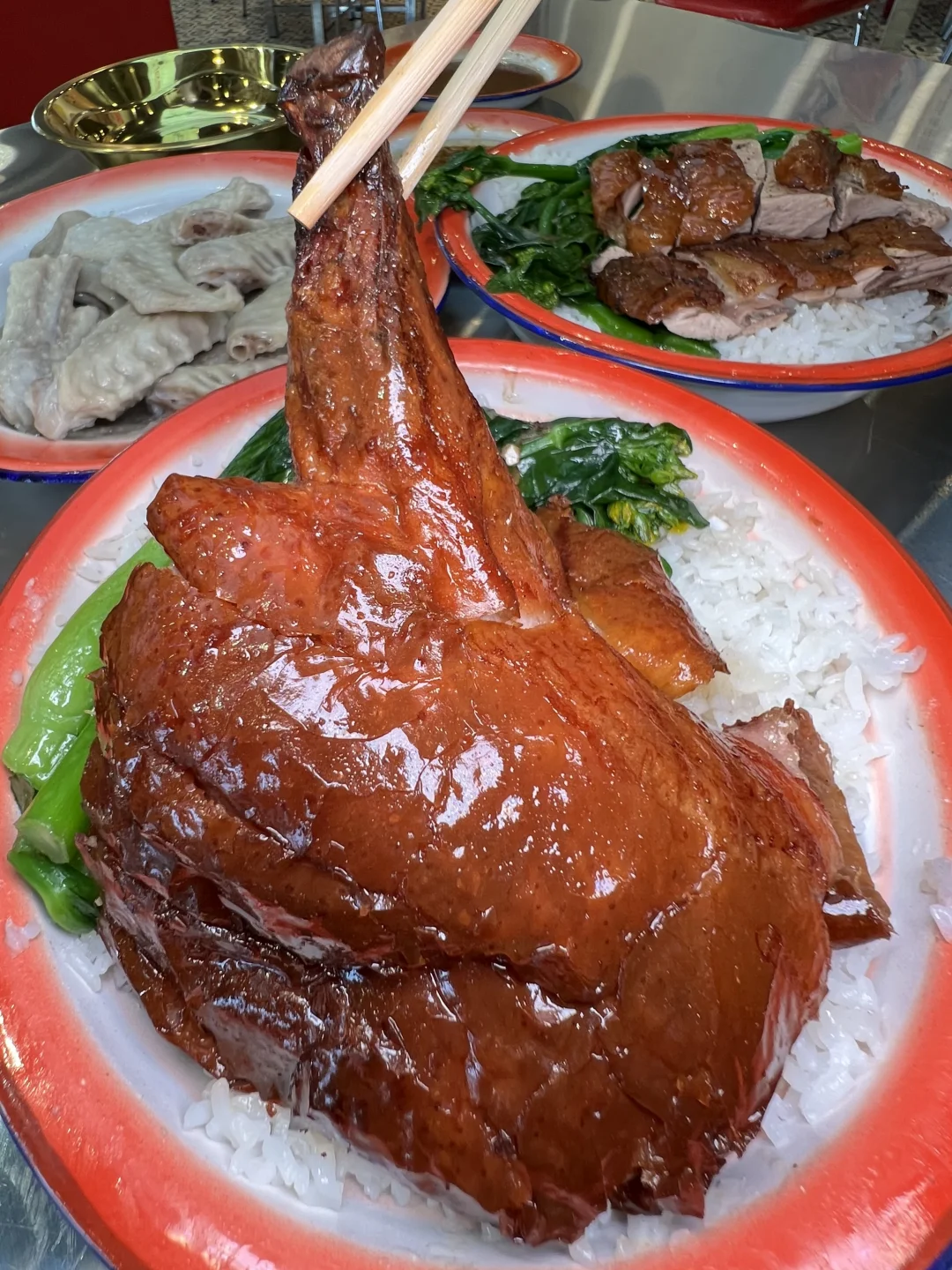 金融高新区，吃了好多次的烧鸭