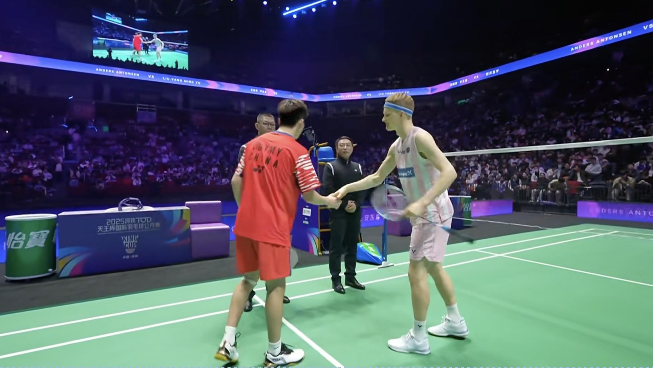 刘洋名宇🇨🇳 vs 🇩🇰安东森，比赛马上开始！2025年天王杯