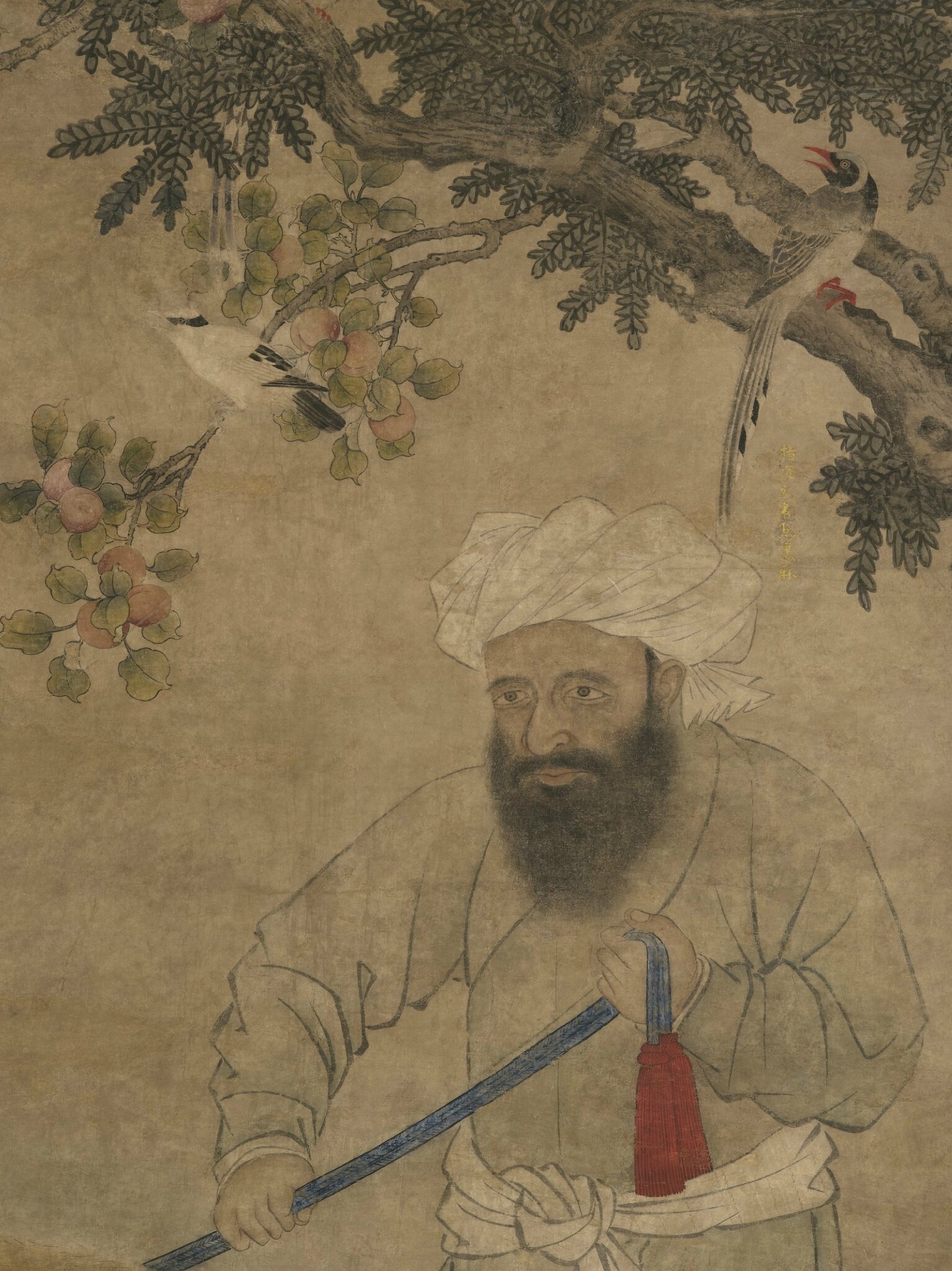 1483年，帖木儿帝国的撒马尔罕埃米尔苏丹艾哈迈德·米尔扎向大明成化皇帝进贡了两