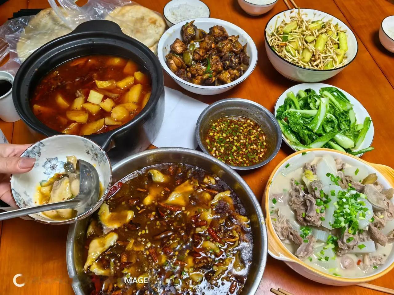 一日三餐，