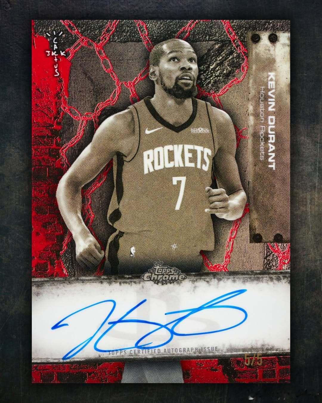 抢先看｜特拉维斯·斯科特全新 Cactus Jack 收藏卡 🌵Topps C
