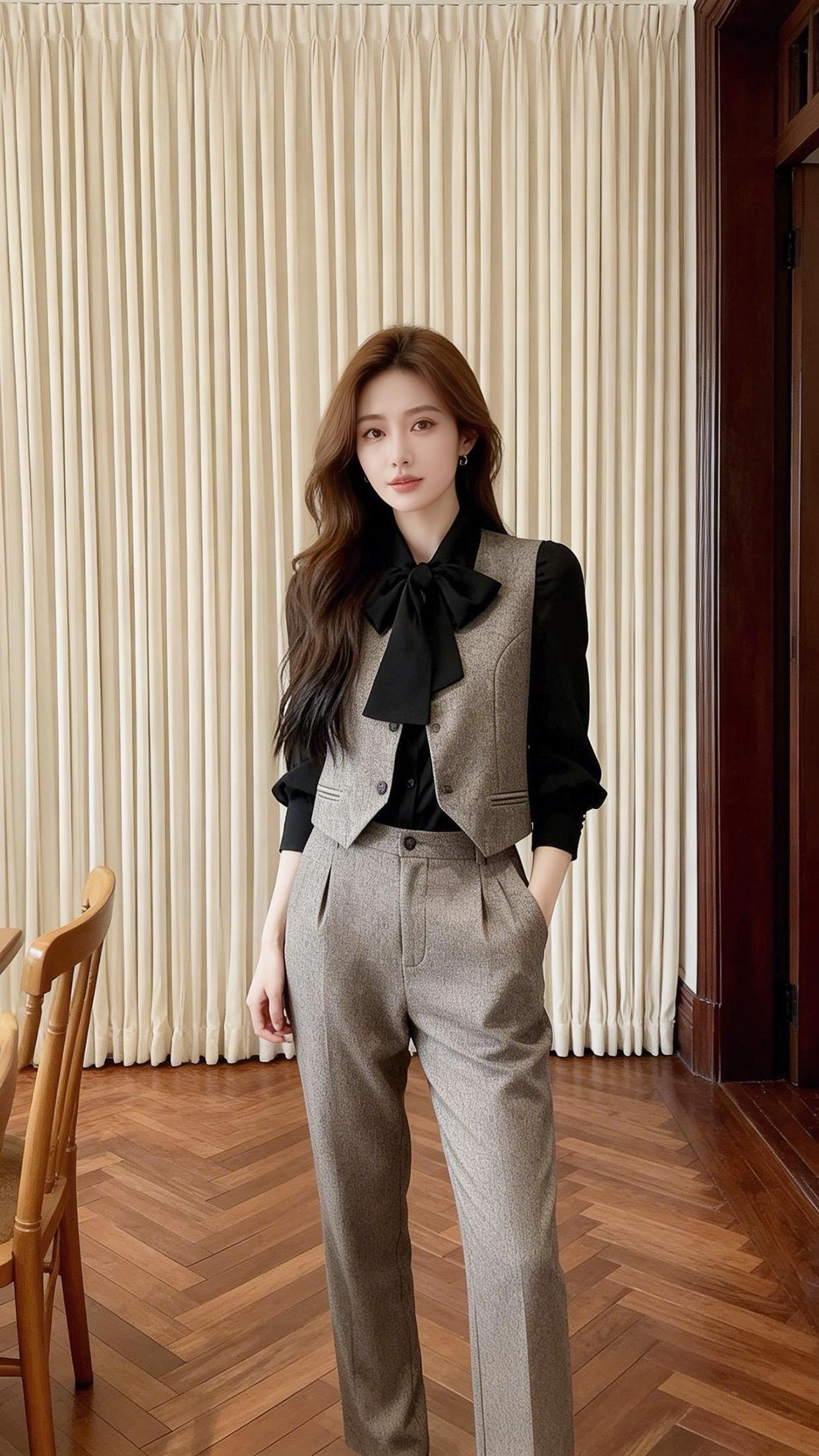 老钱风穿搭 早春高智感穿搭合集 高级感穿搭 气质轻熟风 通勤搭配