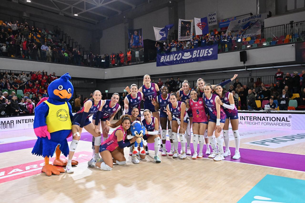 圣乔瓦尼0-3被横扫，保级之路依然艰难

2025-2026女排意甲联赛第十八轮