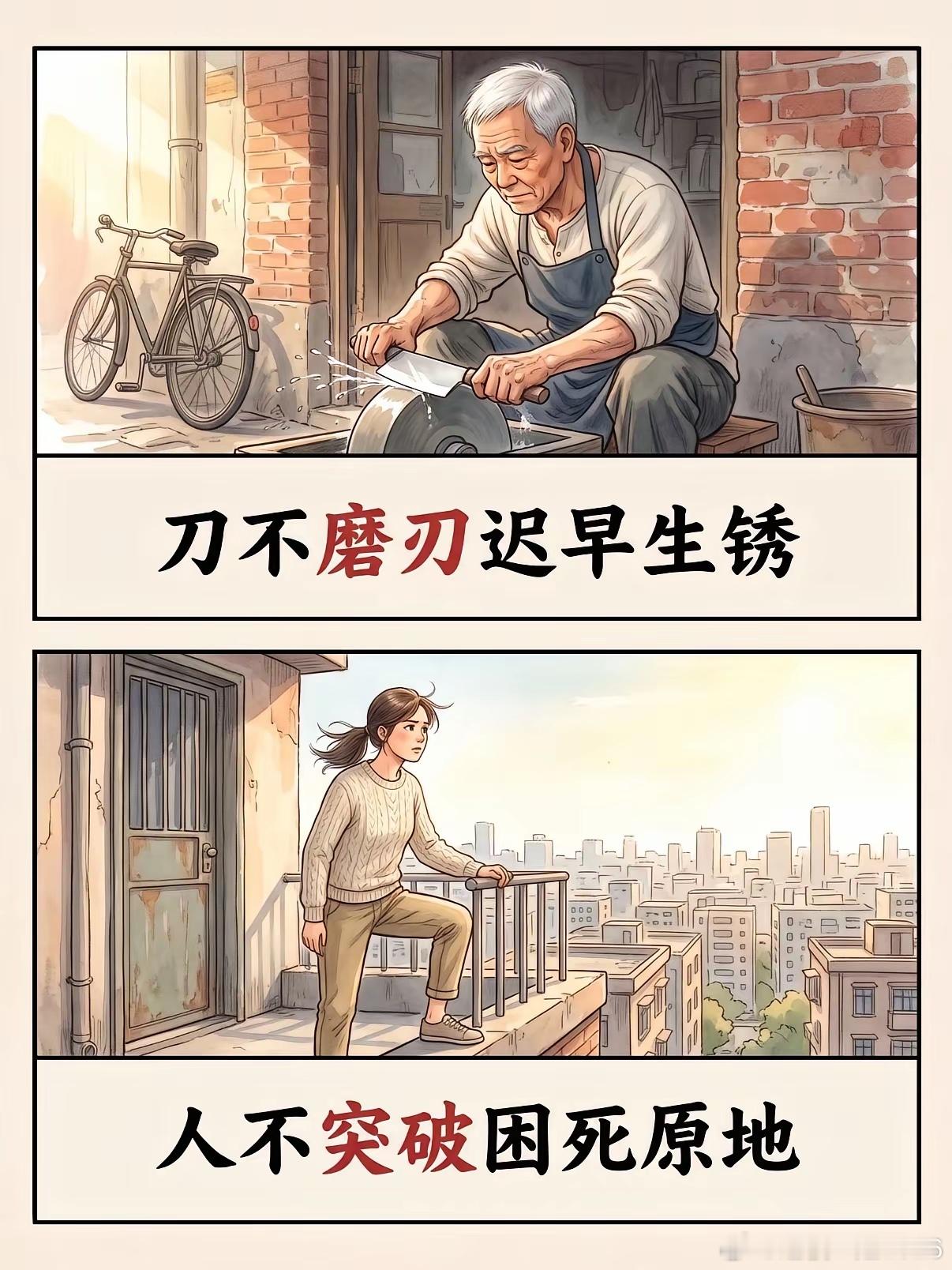 打破舒适圈：蛇不蜕皮只能等死，人不换脑只能认命在时代的洪流中，最可怕的不是竞争，