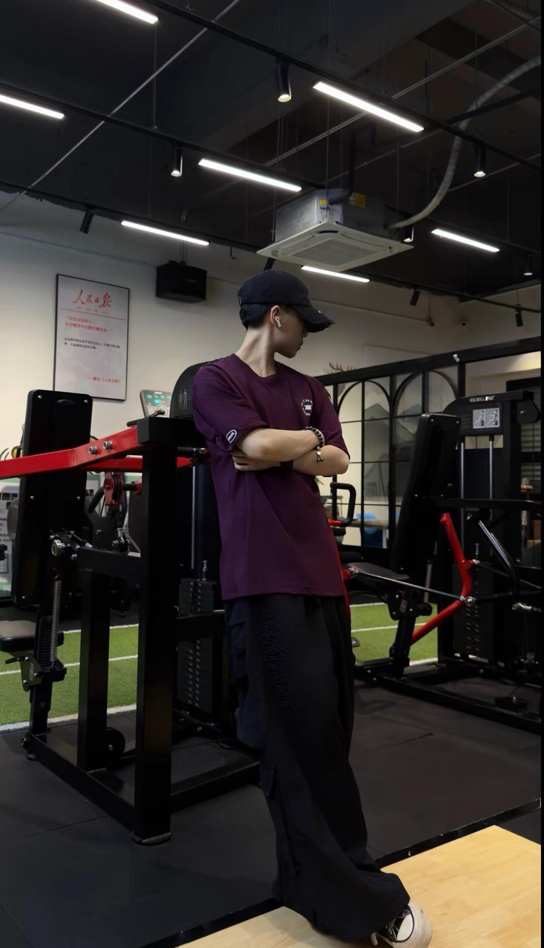 一直行动的人没时间焦虑随拍 ootd穿搭 健身 wlw