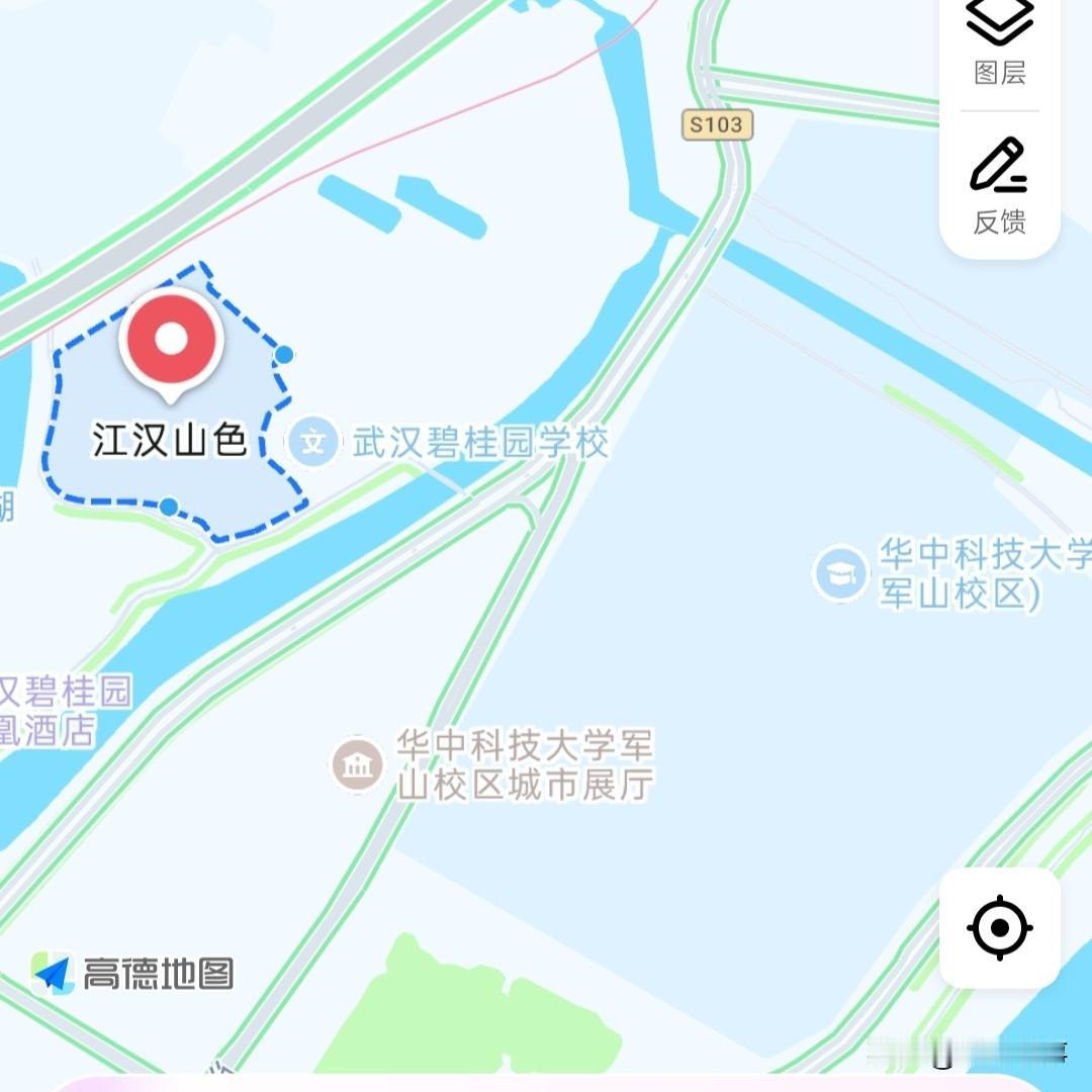 10月17日，在武汉经济技术开发区的碧桂园江汉山色小区内，一套面积达500平方米