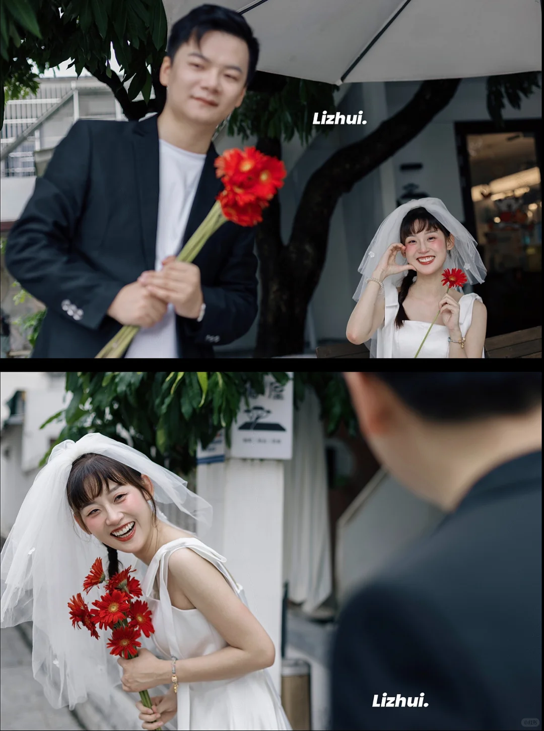 领证拍成这样！婚纱照都省了🤣