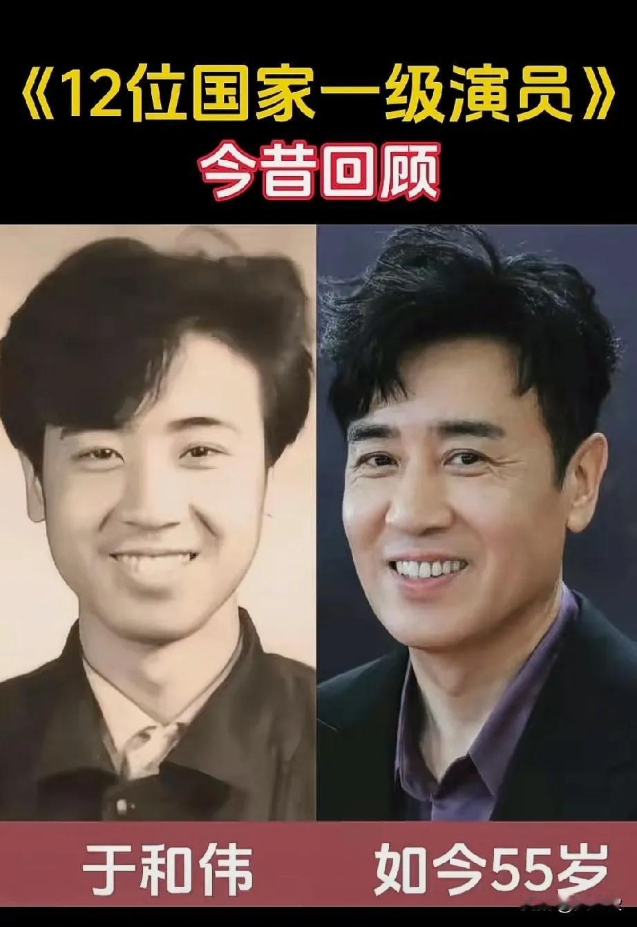 这些演员年轻的时候痞帅痞帅的。
于和伟的魅力，他的深沉和笑容具有极强的感染力，让