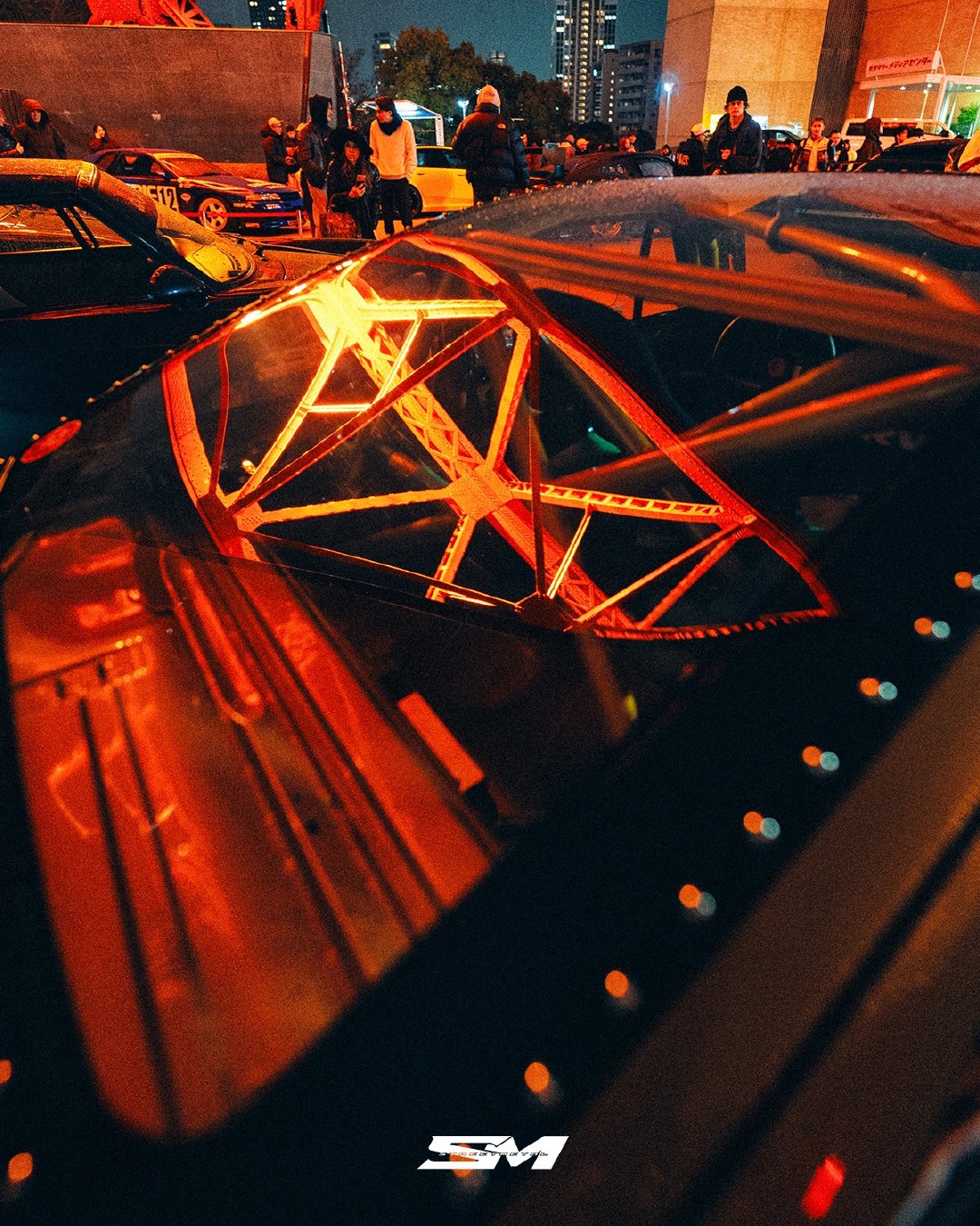 TokyoTower 东京塔 下的 改装车聚会 TAS2026 东京改装车展20