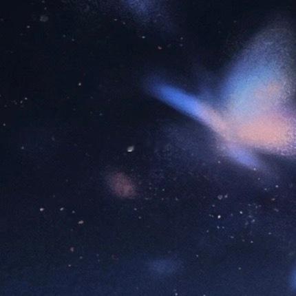0000暗夜逐翼，静待新生深邃的夜色漫过天际，几只蝴蝶携着柔光翩然起舞，细碎星尘