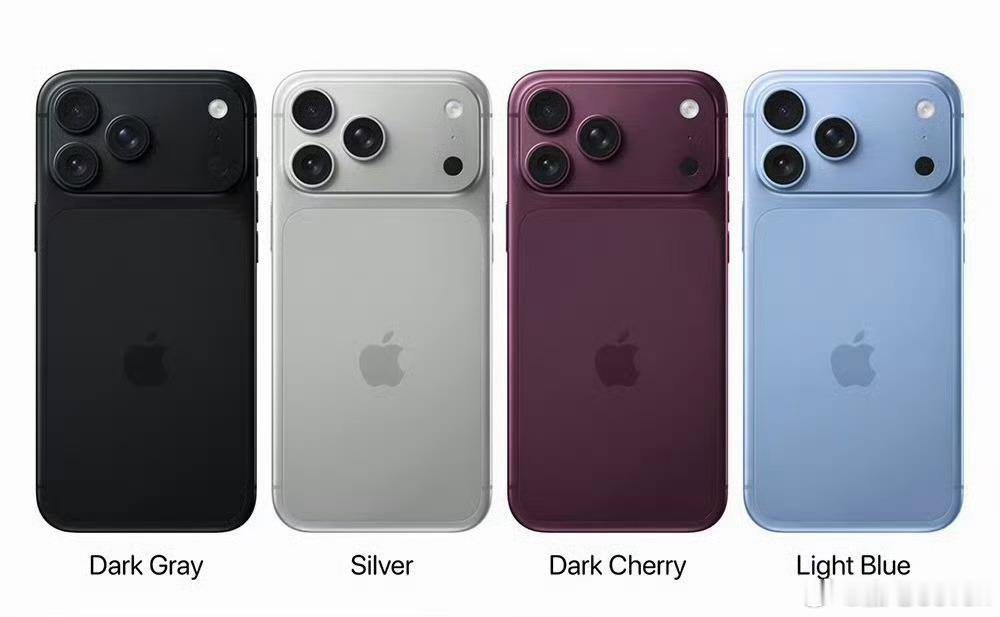 iPhone18Pro还有银灰浅蓝配色这个蓝色还可以诶 