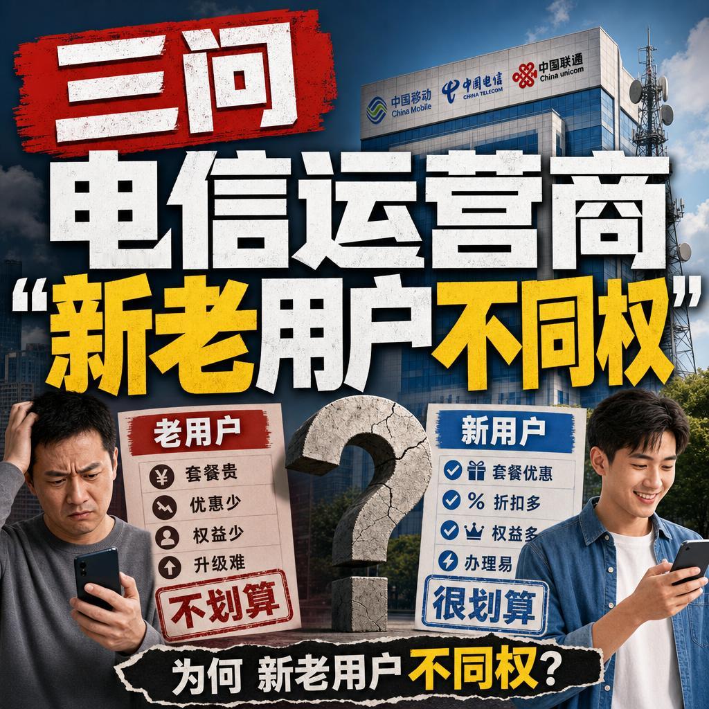 有粉丝在后台甩给我一张账单截图，问得特别扎心。
他用了快20年的老号，每月159