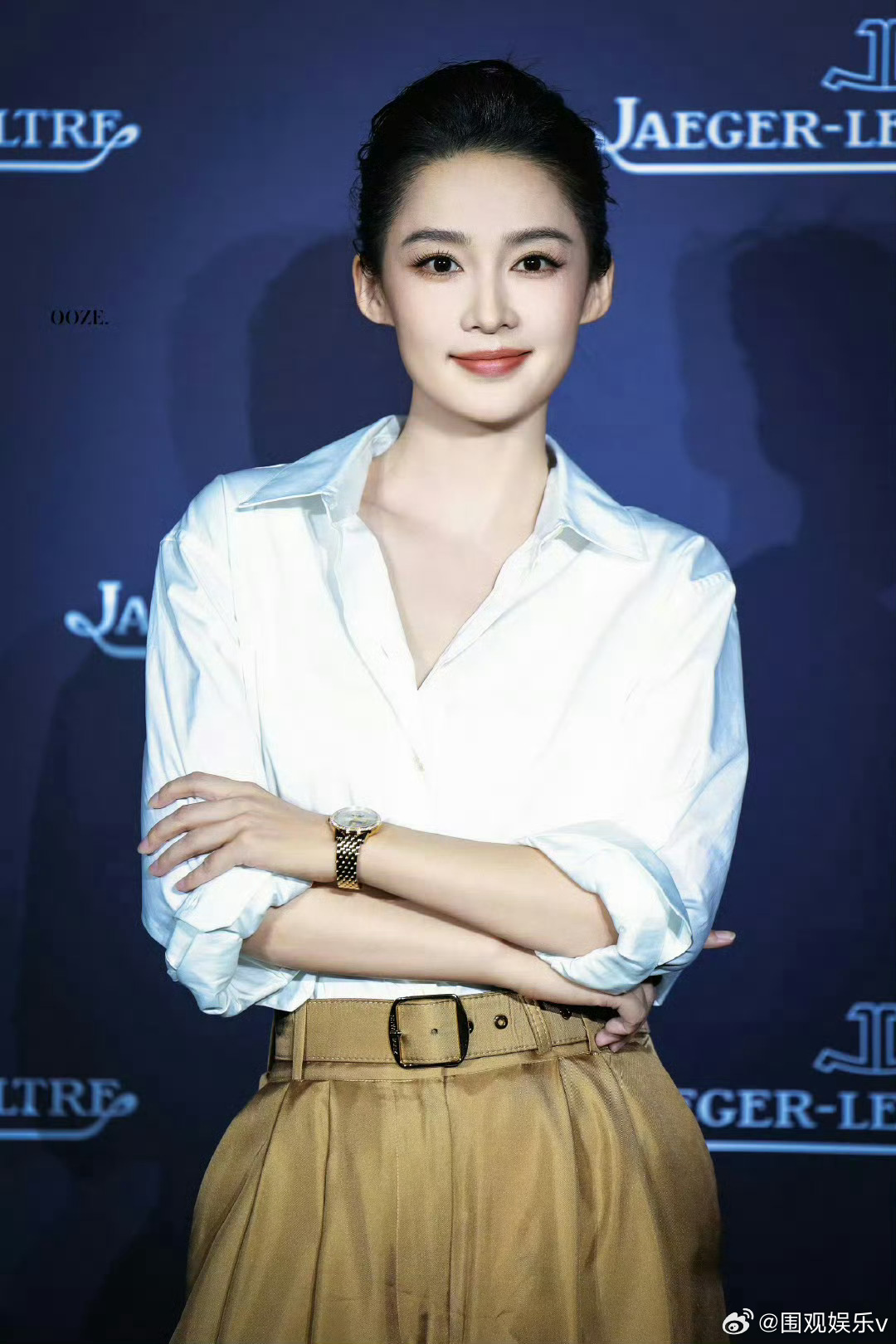 李沁积家活动造型 好喜欢意气风发的沁姑娘，跟积家很适配[思考] ​​​
