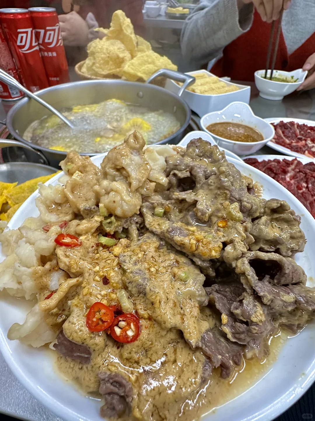 慈溪真正好吃的牛肉火锅！每周都会来！