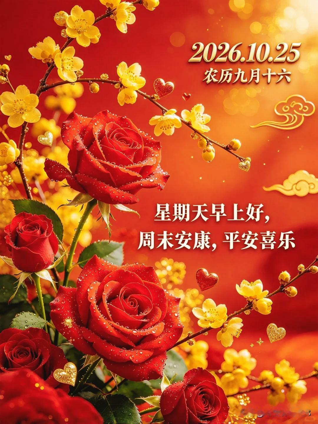 周日安好！晨光浅浅，秋风徐徐，捎去一份暖心问候。难得休息日，不妨放下忙碌与纷扰，