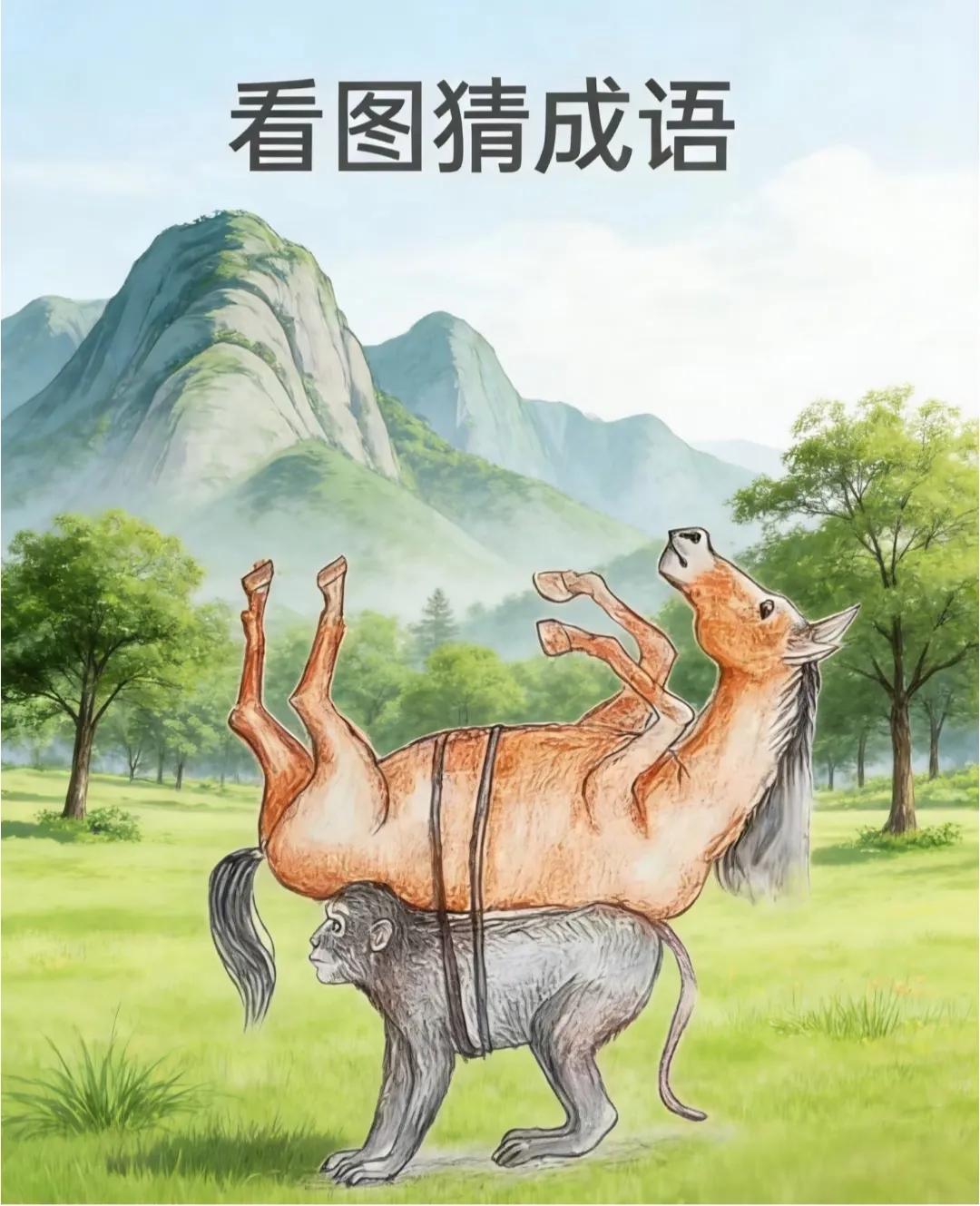 看图猜成语，猜对的都是人才！