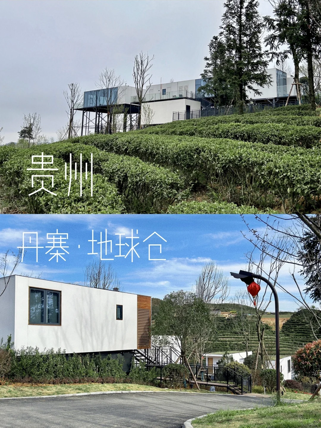 贵阳周边！藏在丹寨万亩茶园上的地球仓民宿
