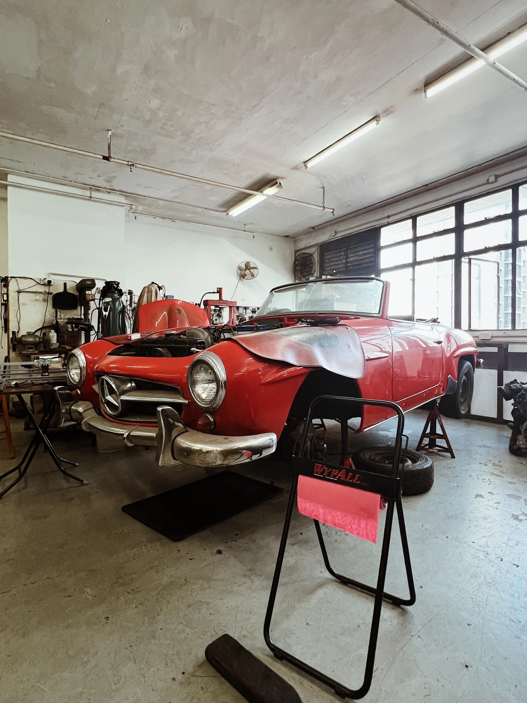 修车嘛，还是要找有感觉的地方